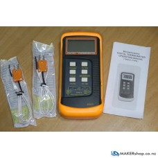 Digital Thermometer 2ch Type K thermocouple