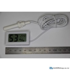 Small Thermo-Hygrometer measures humidity and temperature