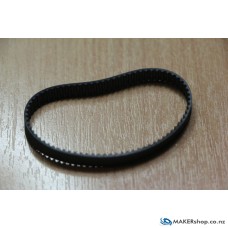Timing Belt Loop GT2 6 x 150mm Black Neoprene Rubber
